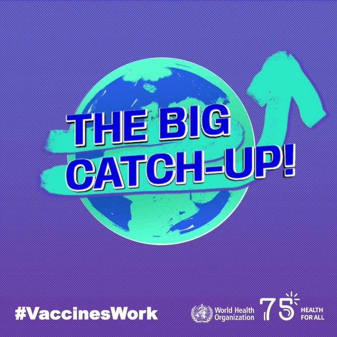It the #TheBigCatchUp  this #WorldImmunisationWeek.

On this significant week ; we will work closely with our partners to ensure easy access of vaccines by the people of Banadir.

@WHOSom @unicefsomalia @gavi