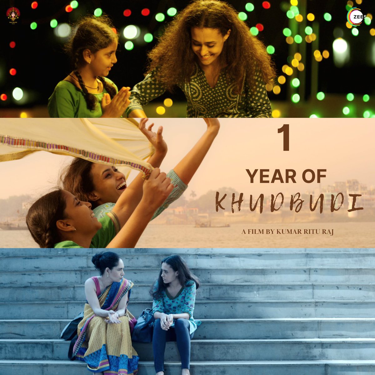 kumarriturajraj's tweet photo. Today on 26 April previous year the khudbudi released on Zee5, it's almost an year, Khudbudi will always be close to my heart.

KHUDBUDI IS STREAMING EXCLUSIVELY ON ZEE5.

#Khudbudi #maabandifilms #ZEE5 #Zee5_Europe #zee5originals #nfdcfilmbazaarindia #nfdcfilmbazaar #nfdc #film https://t.co/9iJl9NGVz6
