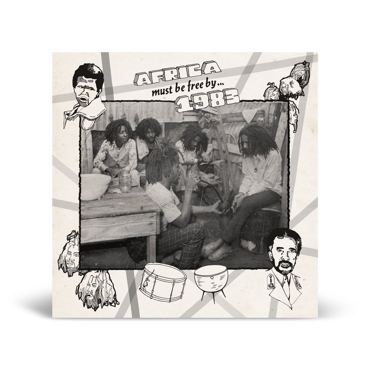 BeeGraphicsUK's tweet photo. Shaped picture disc for Hugh Mundell/Augustus Pablo 'Africa Must be Free by 1983' on @naturesounds https://t.co/pGEJOH0pJx