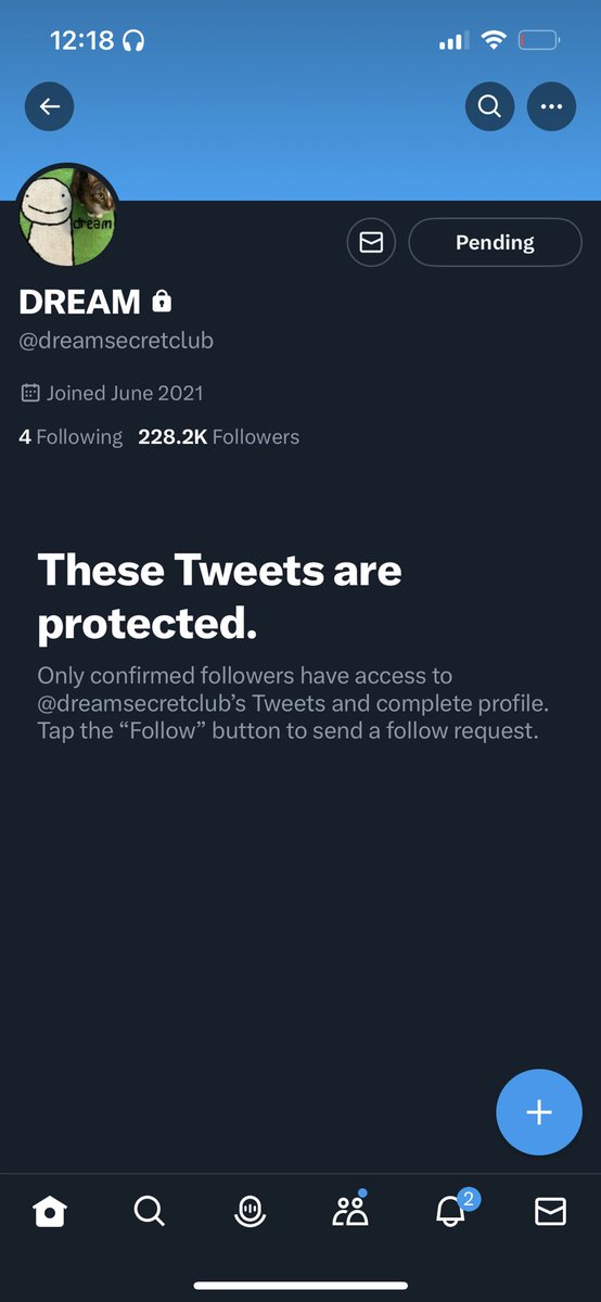 2kooI4you's tweet photo. YOURE ACTUALLY FUCKING JOKING WITH ME. I WAS DOING MY UNF SPREE AND IT GLITCHED AND MADE ME UNFOLLOW DREAMS PRIV BY ACCIDENT https://t.co/OSn3saEllF