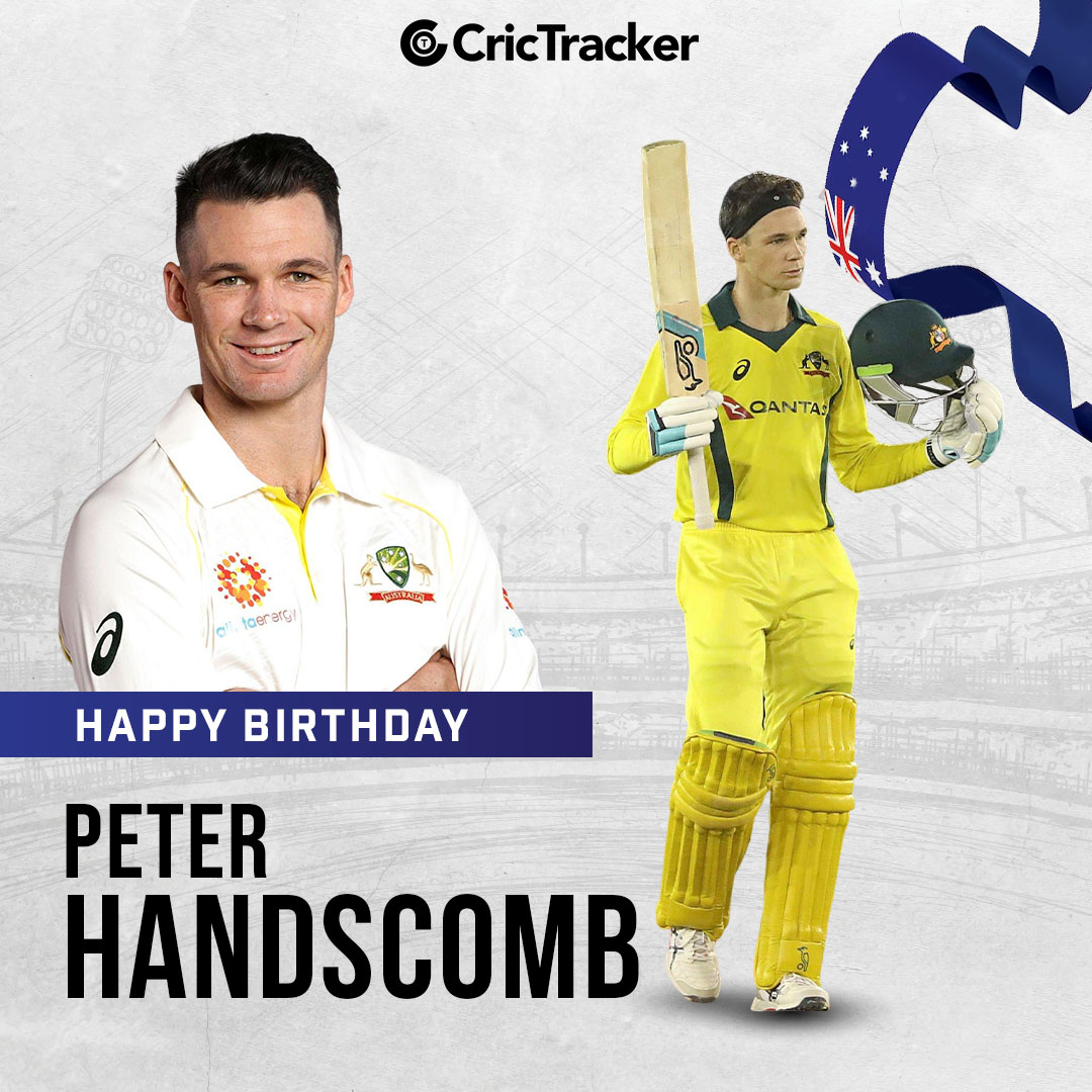 Cricketracker's tweet photo. Here's wishing a very happy 32nd birthday to Australian wicketkeeper-batter, Peter Handscomb!🎂🎉
#PeterHandscomb #HappyBirthday #CricTracker https://t.co/LOX4lrx1Px