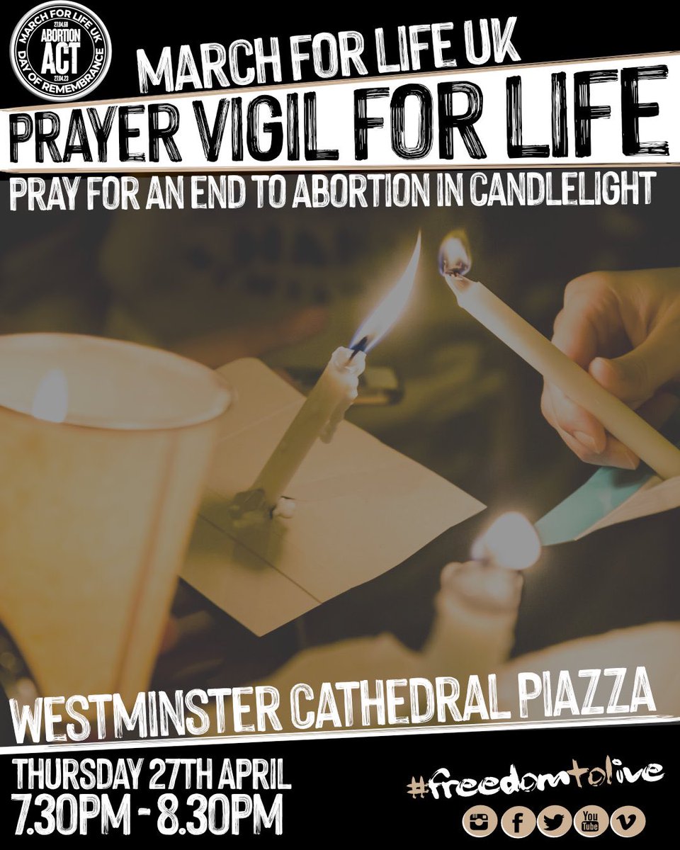 March4LifeUK's tweet photo. TOMORROW:
Join us to pray for LIFE and mark the anniversary of the implementation of the 1967 Abortion Act.
Even if other forget, we must remember🙏
#abortionact
#abortion https://t.co/irI9kcjyu0