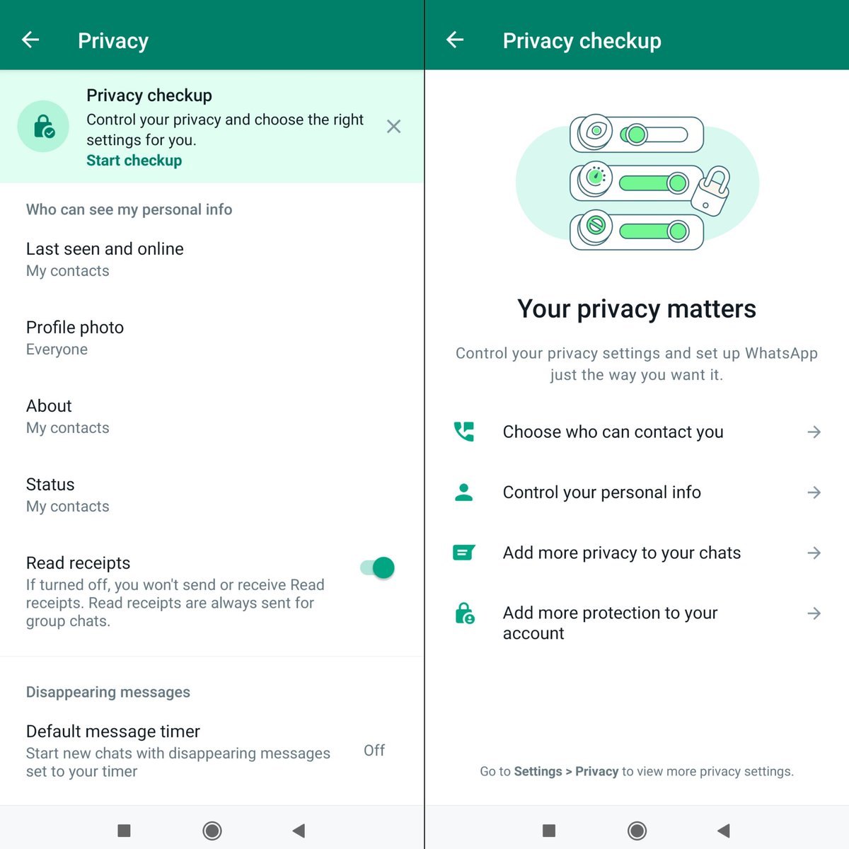 Android_966's tweet photo. WhatsApp has announced a feature that enables users to lock chats and is currently undergoing beta testing, with some users having access to it.
.
.
.
#whatsapp #update #news #meta #markzuckerberg #trending #viral #privacycheckup #android966 https://t.co/Ft3H0i35o2
