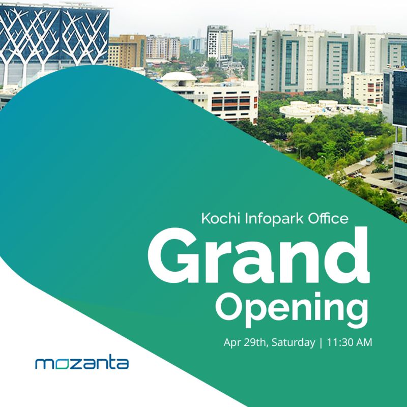 valorizdigital's tweet photo. ⌛️Just 3 days to go!!
We are thrilled to be expanding our presence and can't wait to join the thriving tech community at @InfoparksKerala
Join us for our opening ceremony on Apr 29 at 11.30 am and be a part of this exciting moment in Mozanta's journey.
#Mozanta #ShopSphere https://t.co/0HHNSMfqia