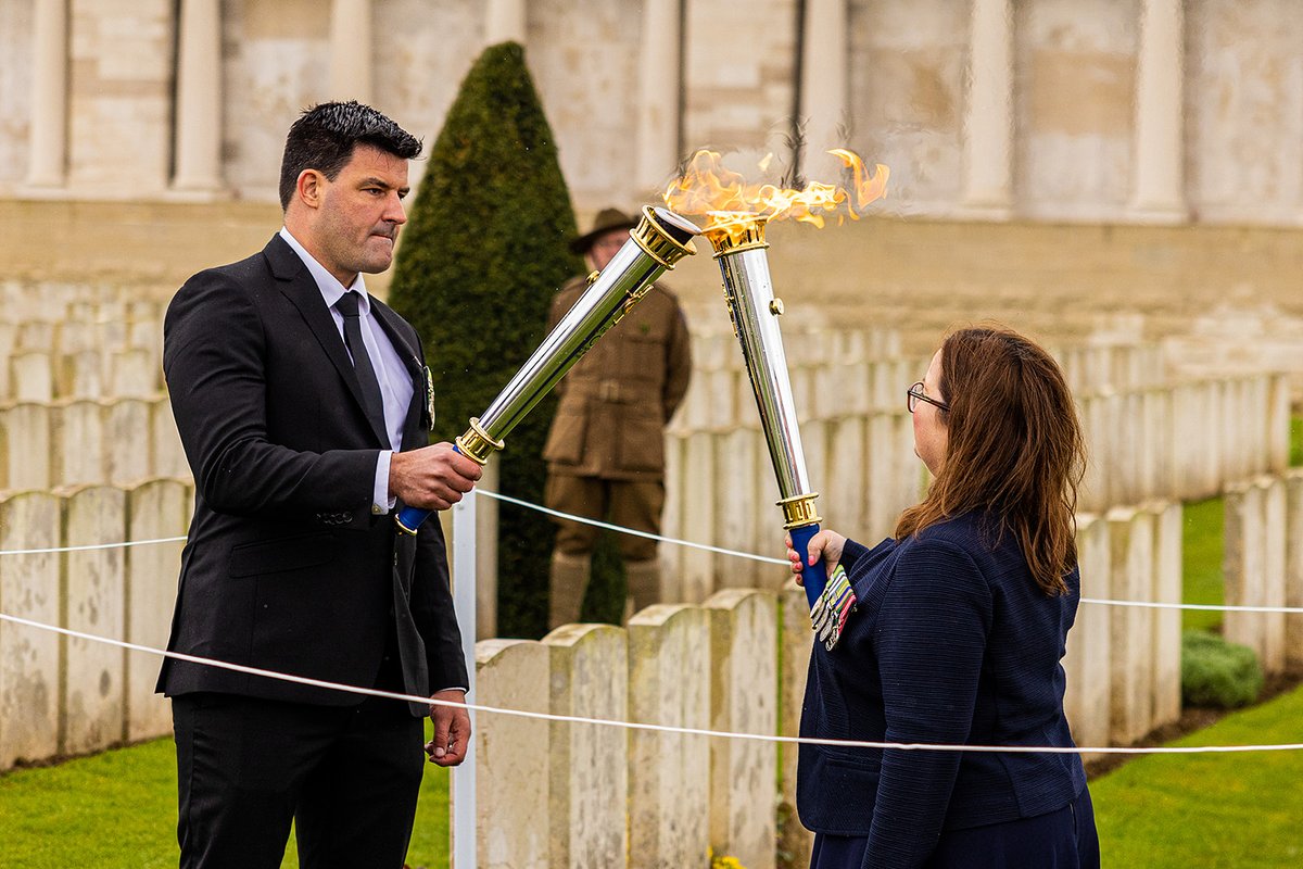 BAESystemsAus's tweet photo. We have marked the beginning of the #LegacyTorchRelay in Pozieres France. We will be participating and following this commemorative relay over six months and 55,000kms!
Follow the action at https://t.co/cLV5TOv1ZD
#JoinUsOnTheJourney https://t.co/fh7gtHoCjR