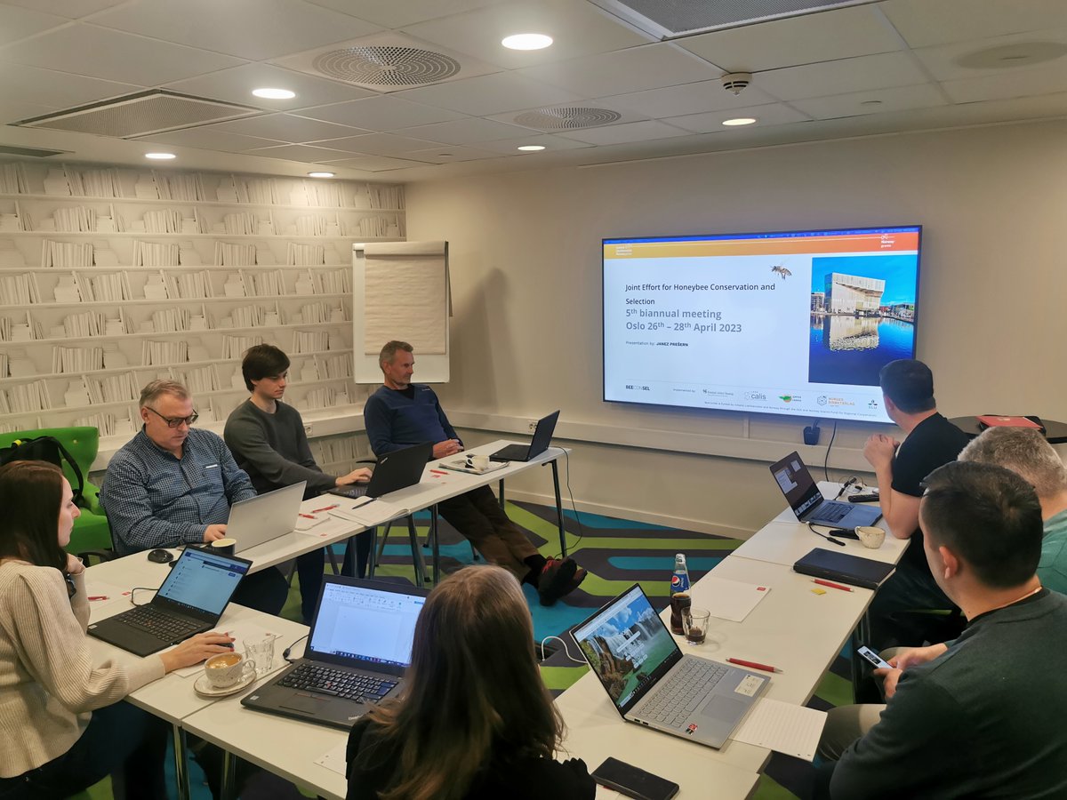BeeConSel's tweet photo. Starting with day 2 of our 5th biannual meeting! 🇳🇴
#EEANorwayGrants #BeeConSel https://t.co/lejLNn8O32
