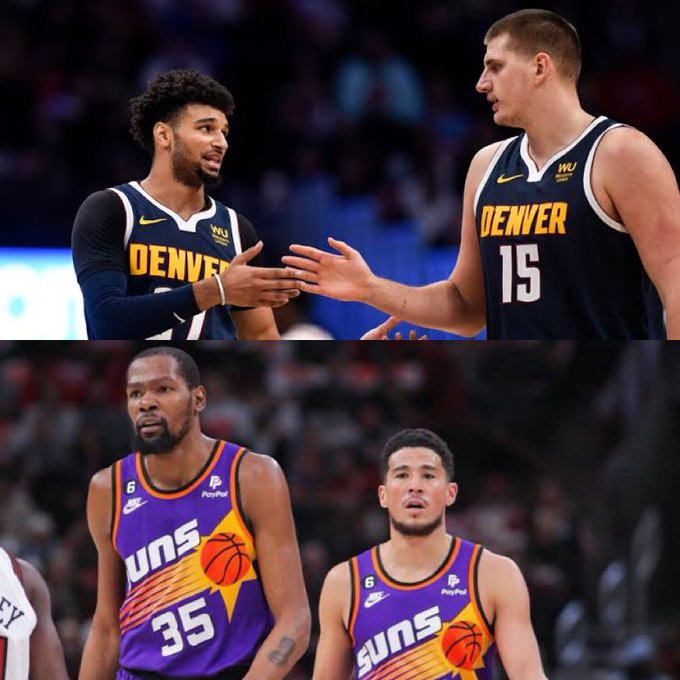CabineSport's tweet photo. Nuggets-Suns nas meias-finais do Oeste. #NBAPlayoffs https://t.co/69XmS0w4Li