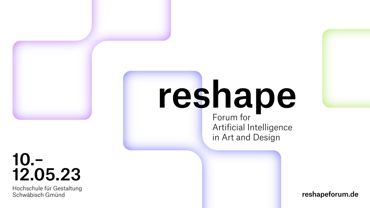HfG Gmünd X (@hfggmuend_x) on Twitter photo 📷 Join us for the 3rd KITeGG summer school on 10-12 May 2023 at HfG Schwäbisch Gmünd.
👀 Full programme at reshapeforum.hfg-gmuend.de
🆓 Free and open for all! Register at eventbrite.com/e/reshape-foru…
#AI #generativeAI #designeducation #design #conference
cc <a href="/gestaltungai/">AI meets Design Education</a> 📷 Join us for the 3rd KITeGG summer school on 10-12 May 2023 at HfG Schwäbisch Gmünd.
👀 Full programme at reshapeforum.hfg-gmuend.de
🆓 Free and open for all! Register at eventbrite.com/e/reshape-foru…
#AI #generativeAI #designeducation #design #conference
cc <a href="/gestaltungai/">AI meets Design Education</a>