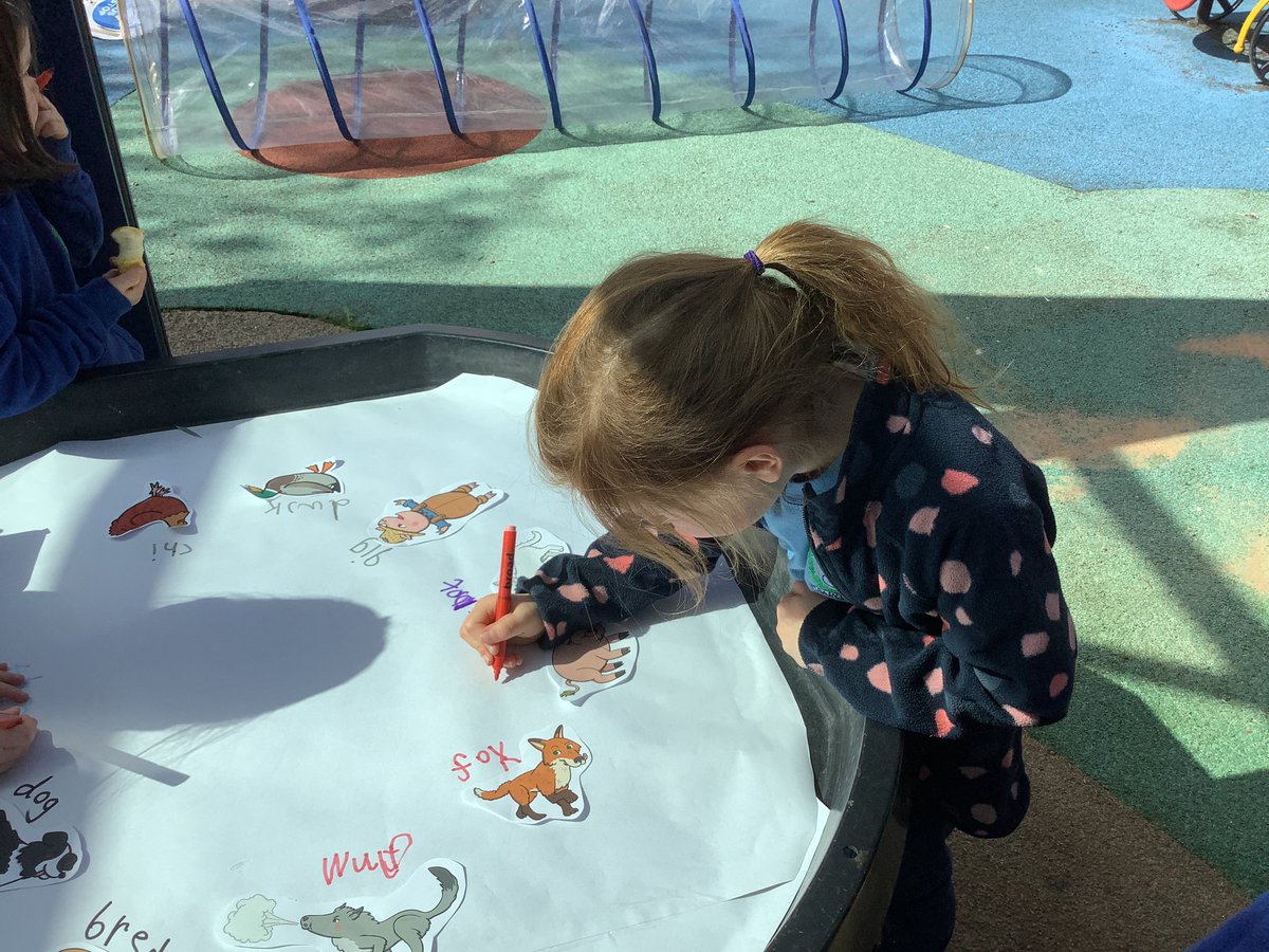 StAgnesRecClass's tweet photo. The children are loving the fairy tale writing prompts. It’s resulting in some great independent writing. #stagnesenglish https://t.co/4MX6P94DPw