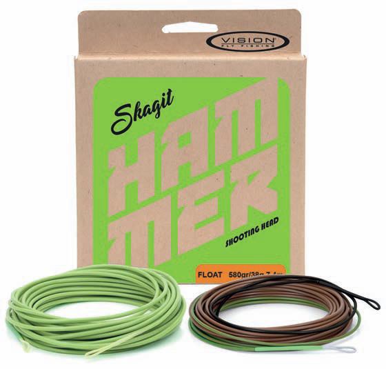 FFTCOUK's tweet photo. #vision_flyfishing #skagit #flylines
VISION HAMMER SKAGIT LINES
Deliver long and heavy sink tips with large and heavy flies easier than anything. Belly only. Compatible with Hybrid and T-tips. Looped both ends.
While stock lasts at a Pro Stockist HERE >>> https://t.co/d5E43bBVTs https://t.co/XRD74lseIy