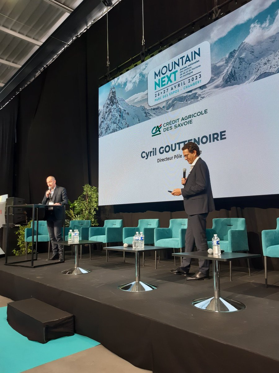 costein21's tweet photo. Ouverture de Mountain Next - Assises nationales des stations de ski et du tourisme en montagne. La @BanqueDesTerr et le Crédit Agricole des Savoie sont partenaires de l'événement.
@BdT_AuvRAlpes Barbara Falk #alpipro @Savoiexpo73 https://t.co/fm5X544Pjv