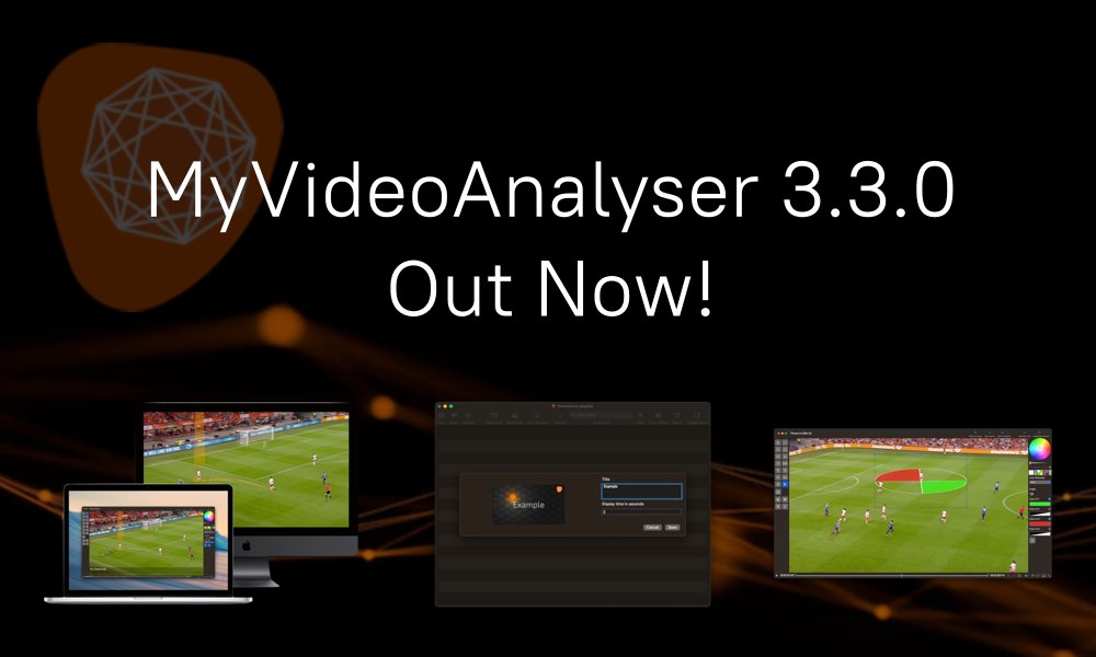 MyTPE's tweet photo. MyVA 3.3.0 is now available to all users. Update now to get the new Presentation Mode, Title Slides, Quadrant, 0.75x playback speed and much much more! #Improving #Sports #Analysis #PerformanceAnalysis #VideoAnalysis https://t.co/PthIT0Id1A