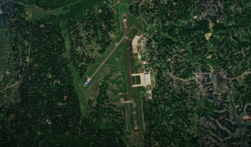 aairedner's tweet photo. Identify this #Airport 

Located in the #NORTHEAST India, it shares boundary line with a neighbouring country 

#GuessTheAirport #aviation https://t.co/kzz7vTXfGy