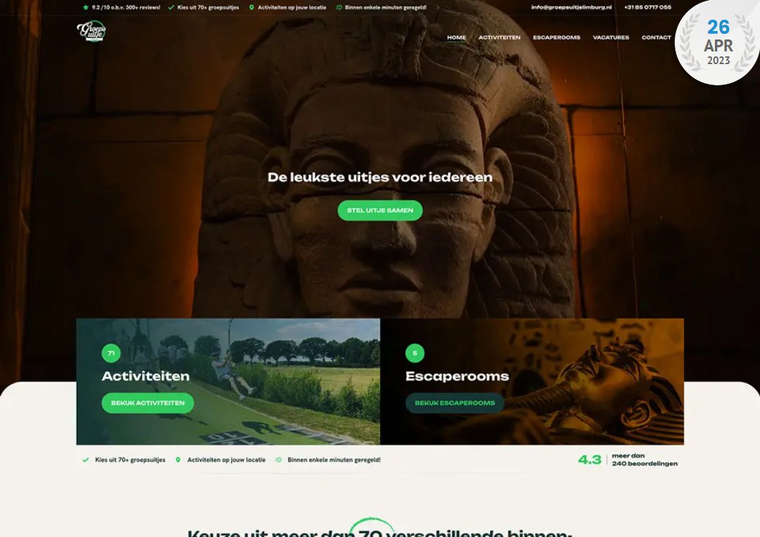 _TopCssGallery's tweet photo. https://t.co/i9tO2lMD9v is happy to announce the newest SOTD listing (site of the day) https://t.co/xi2dzpr19P 26-April-23. We congratulate to @KJilesen  

#siteoftheday #sotd #2k23 #TopCssGallery #cssgallery #Submit #gamesandentertainment #WebInteractive #WordPress https://t.co/rF32Ev22E8