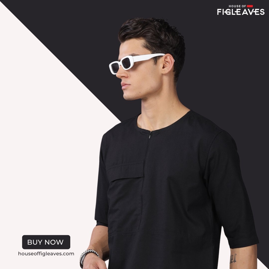 Even Gods wears black when they go to party!

Check out our Black Poplin zipper shirt and slay your parties in style.
.
.
#blackshirt #5sleeve #fivesleeve #houseoffigleaves #mensshirts #mensbrand #mensfashion #clothingbrand #clothing