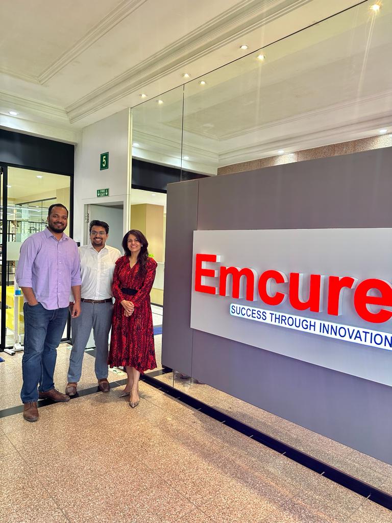 It was a great brainstorming session with <a href="/namitathapar/">Namita</a> and <a href="/EmcurePharma/">Emcure Pharmaceuticals Ltd.</a> leadership team on potential partnership and scale up. 
<a href="/janitri_innovat/">Janitri Innovations</a> 
<a href="/sharktankindia/">Shark Tank India</a>