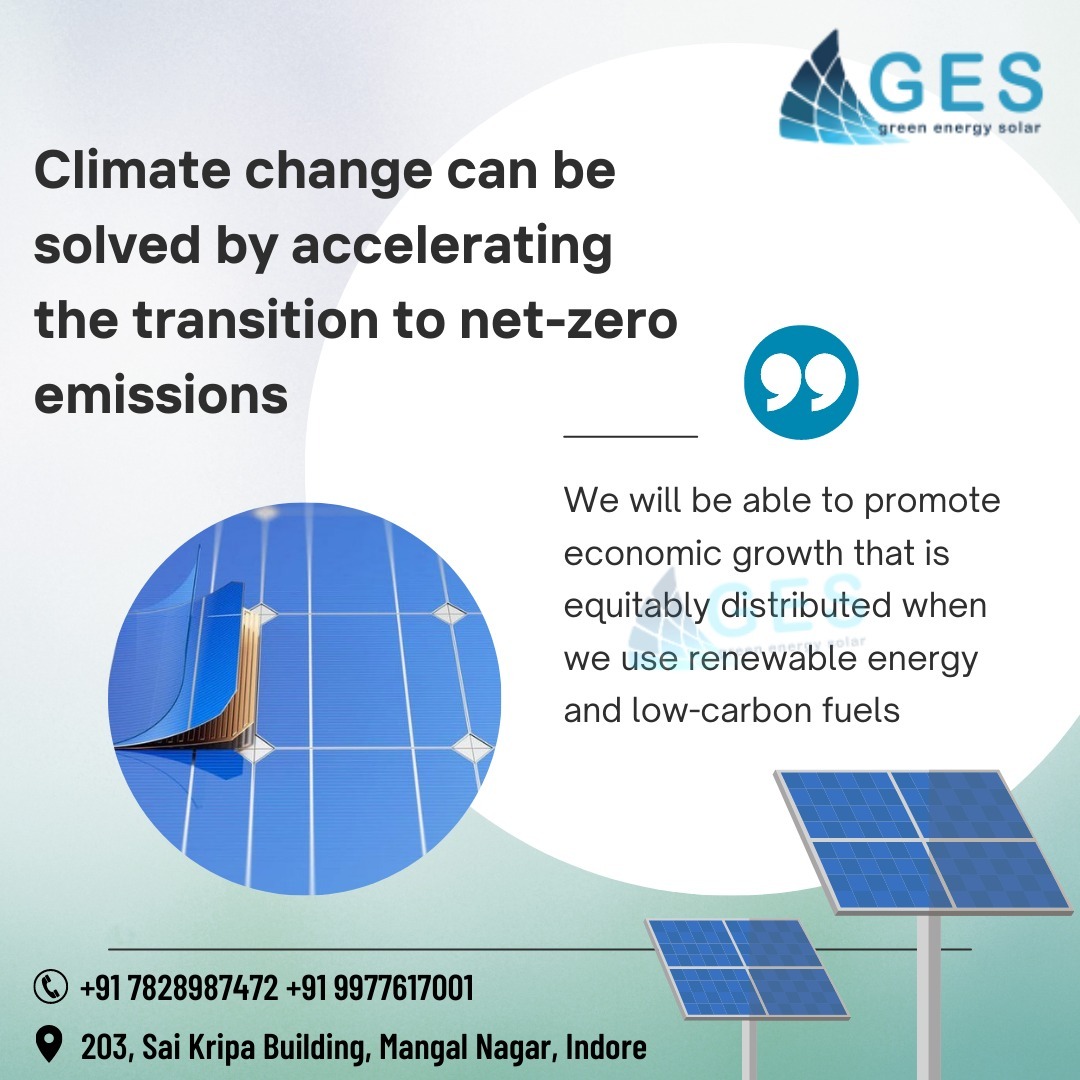 Climate Change can be solved by accelerating the transition to net-zero emissions
.
Shine with solar power.

Contact us:-
7828987472, 9977617001.
Visit now:-
203 sai kripa building mang nagar, Indore.
.
#greensolar #solarpanel #solarenergy #climatechange #indore #economic #solar