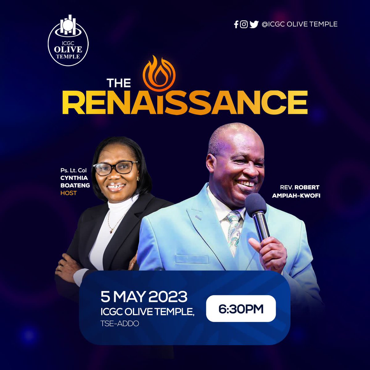 Emmanuelkweivi's tweet photo. A week from today ๐ฅ๐ฅ๐ฅ
#Reinaissanceiscoming
#WeAreICGC
#icgc
#itscomingdown https://t.co/afKyXDRzY6