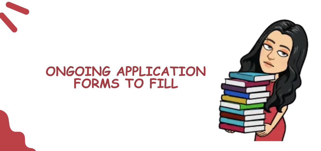 ssheyii's tweet photo. LIST OF ONGOING APPLICATION FORMS TO FILL (5) 🪡🪡👇 https://t.co/YdVhjLvYR8