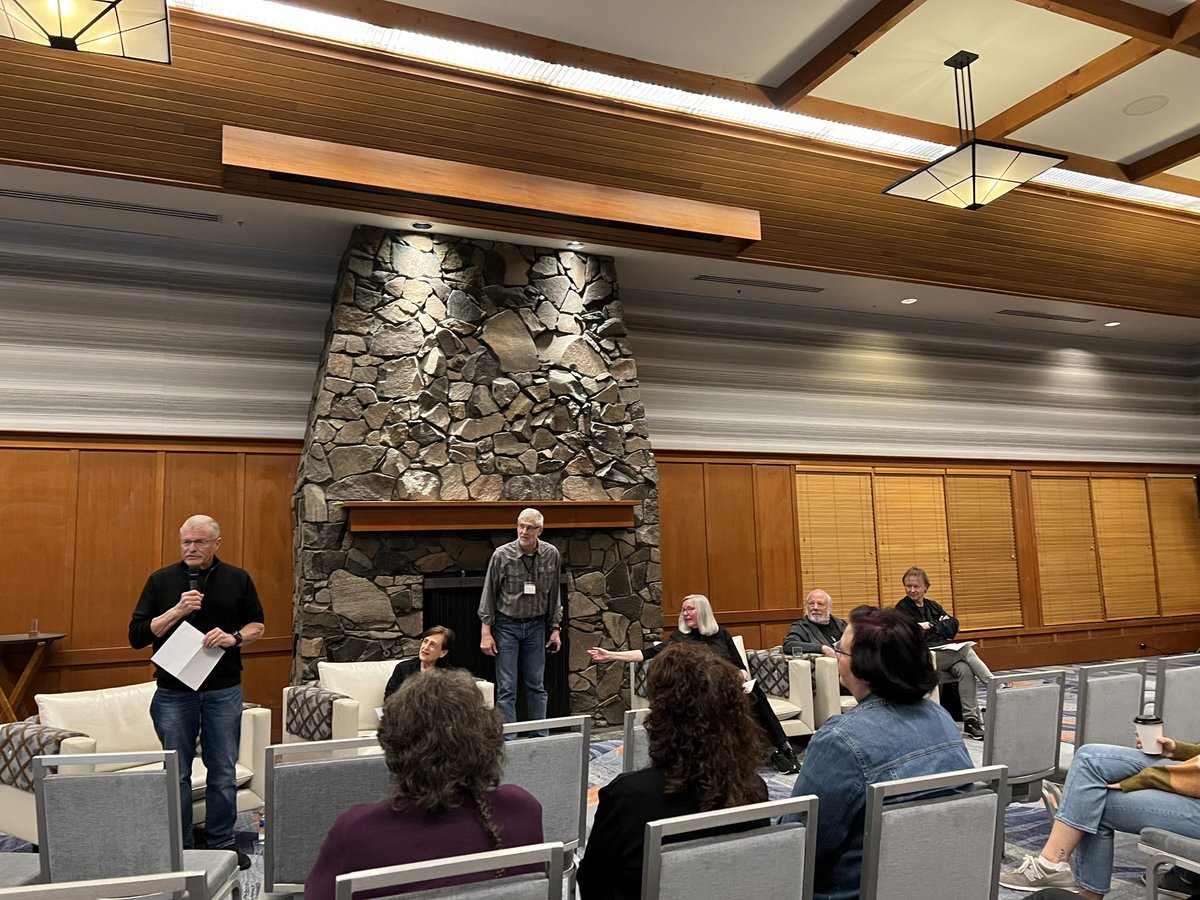 Insightful fireside chat with giants in the field