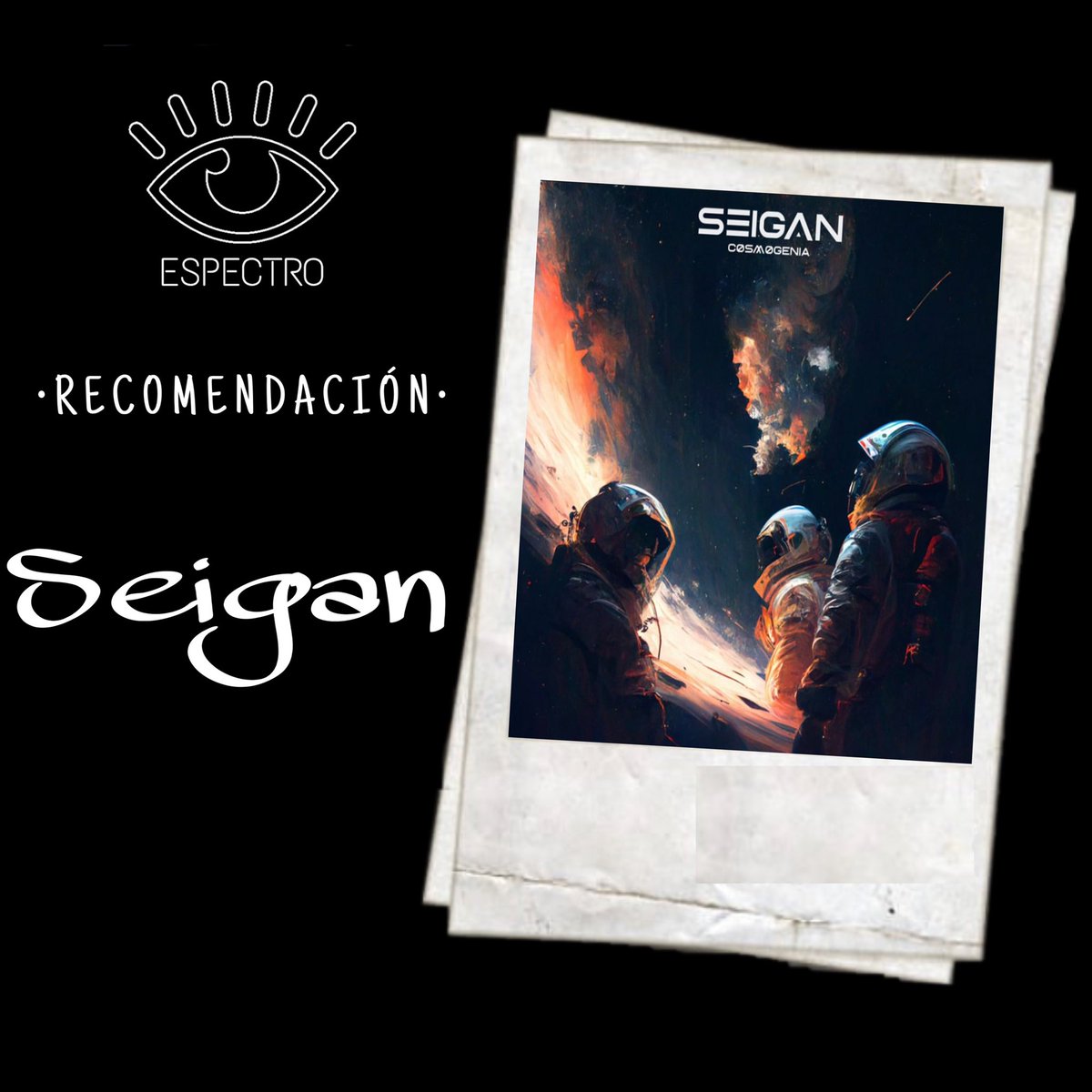 Espectro_tw's tweet photo. @seiganmusica un viaje a través del universo con un sonido de tintes progresivos 💫☄️

¡Síganlos en todas sus redes sociales! https://t.co/966tAisQ9O