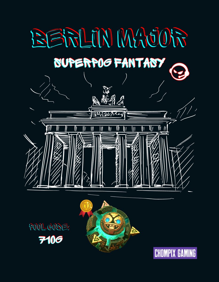 🔥 Join our fantasy pool for the Berlin Major.

👉 superpog.com/getting-started
🌐 Pool code: 71OG
✍️ Free to enter

👀 The deadline to enter is before the playoffs stage begins!

#BerlinMajor #Dota2 #FantasyLeague #SuperPOG
