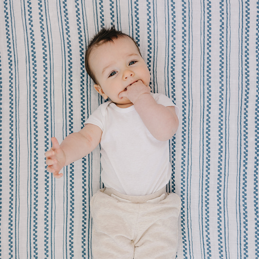 bebeaulait's tweet photo. Western Stripe 100% Cotton Crib Sheet | Help make drifting off to dreamland effortless with our perfectly Fitted Crib Sheets. Designed to fit any standard crib mattress, these super-soft sheets are anything but ordinary—with each unique print as special as your own little one.

# https://t.co/cDuJvZwqSS