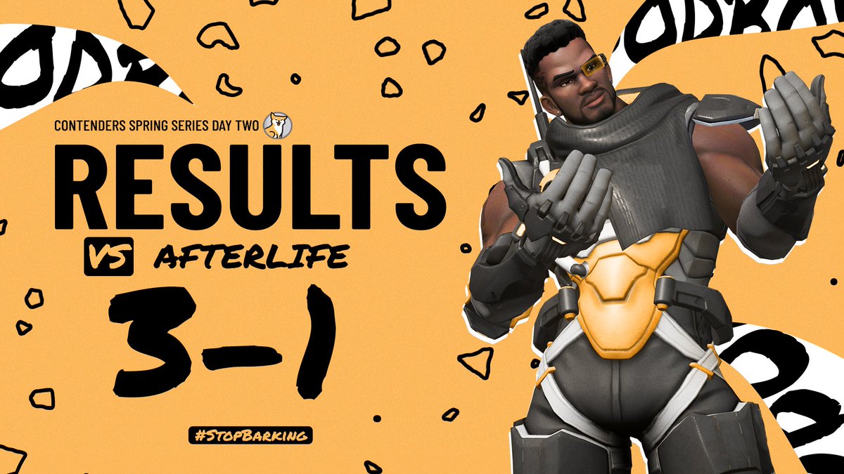 GoodBoys_gg's tweet photo. Their name suits them well...
3-1 @AfterlifeOW. GGs 🐶
#StopBarking | #OWPTP2023 https://t.co/fzfayNVlhf