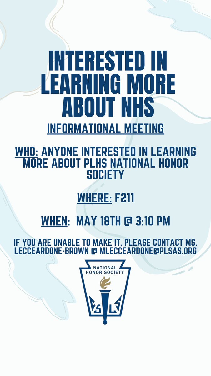 PLHS Student Council tweet media