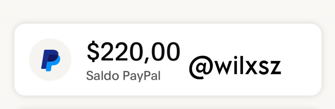 wilxsz's tweet photo. Ready saldo paypal
Ajukan rate terbaikmu🤝
#zonauang #saldopaypal https://t.co/GTE0A3nHtV