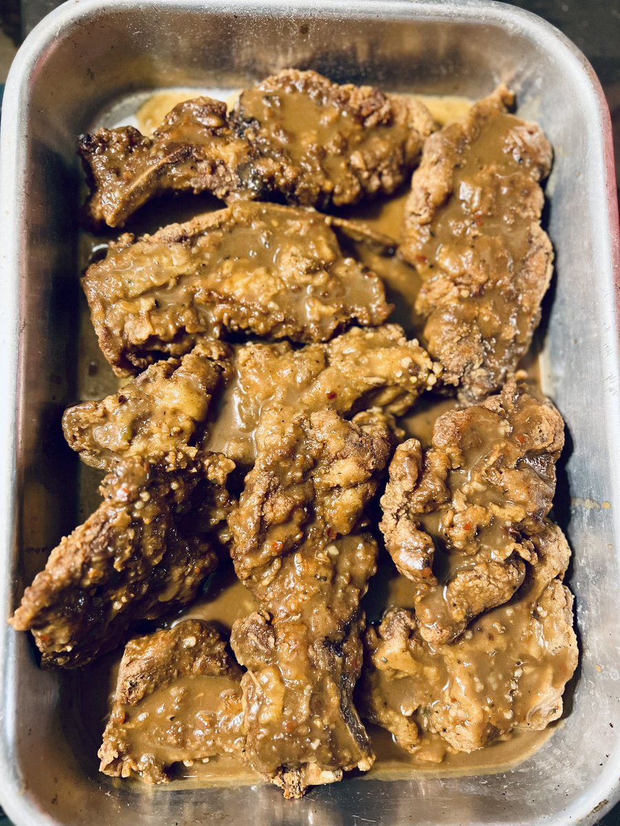CELLAR DOOR on Twitter "Fried Country Style ribs smothered in brown