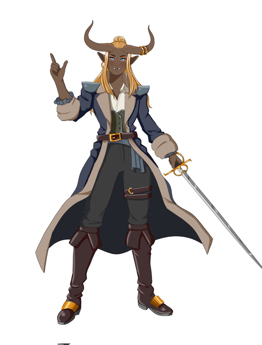 kabutoux's tweet photo. @Bunnibibo My dnd girlieeeee https://t.co/J1VrvT22Gp