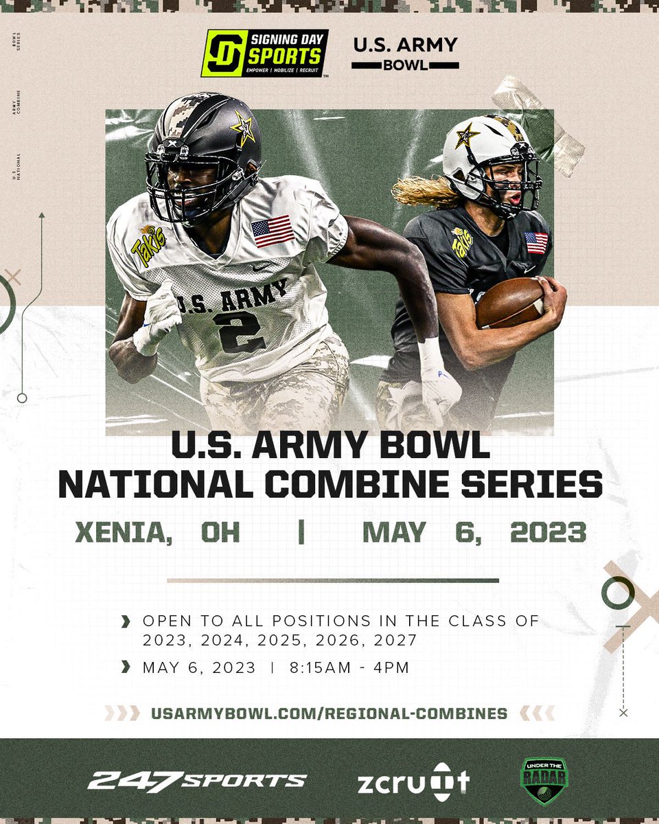 IamJed_68's tweet photo. Very grateful to be invited to U.S. Army Bowl Combine @Coach_Sokol https://t.co/FbfJzTJ1dZ