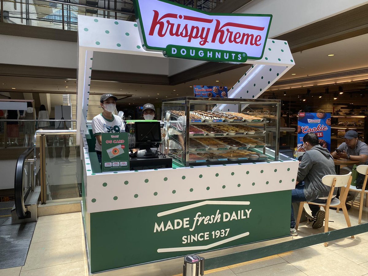 Krispy Kreme is Now Open at Level 5, Main Wing 🍩