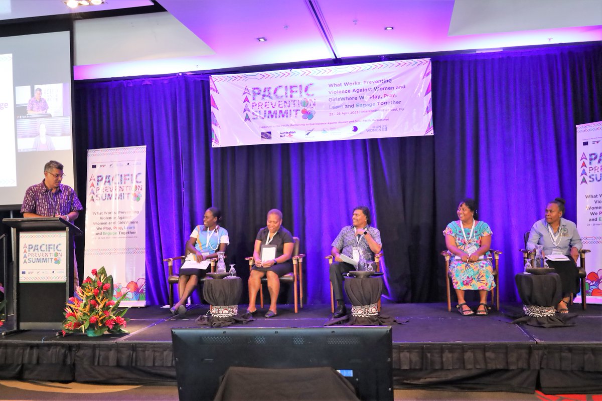 spc_cps's tweet photo. #PacificPeoples | This morning, at the #PacPreventionSummit we focused on ‘where we learn’ and how we can prevent violence against women and girls through education and training. @unwomenpacific @ForumSEC @EUPasifika @dfat @MFATNZ https://t.co/s1F0rVm3Wb