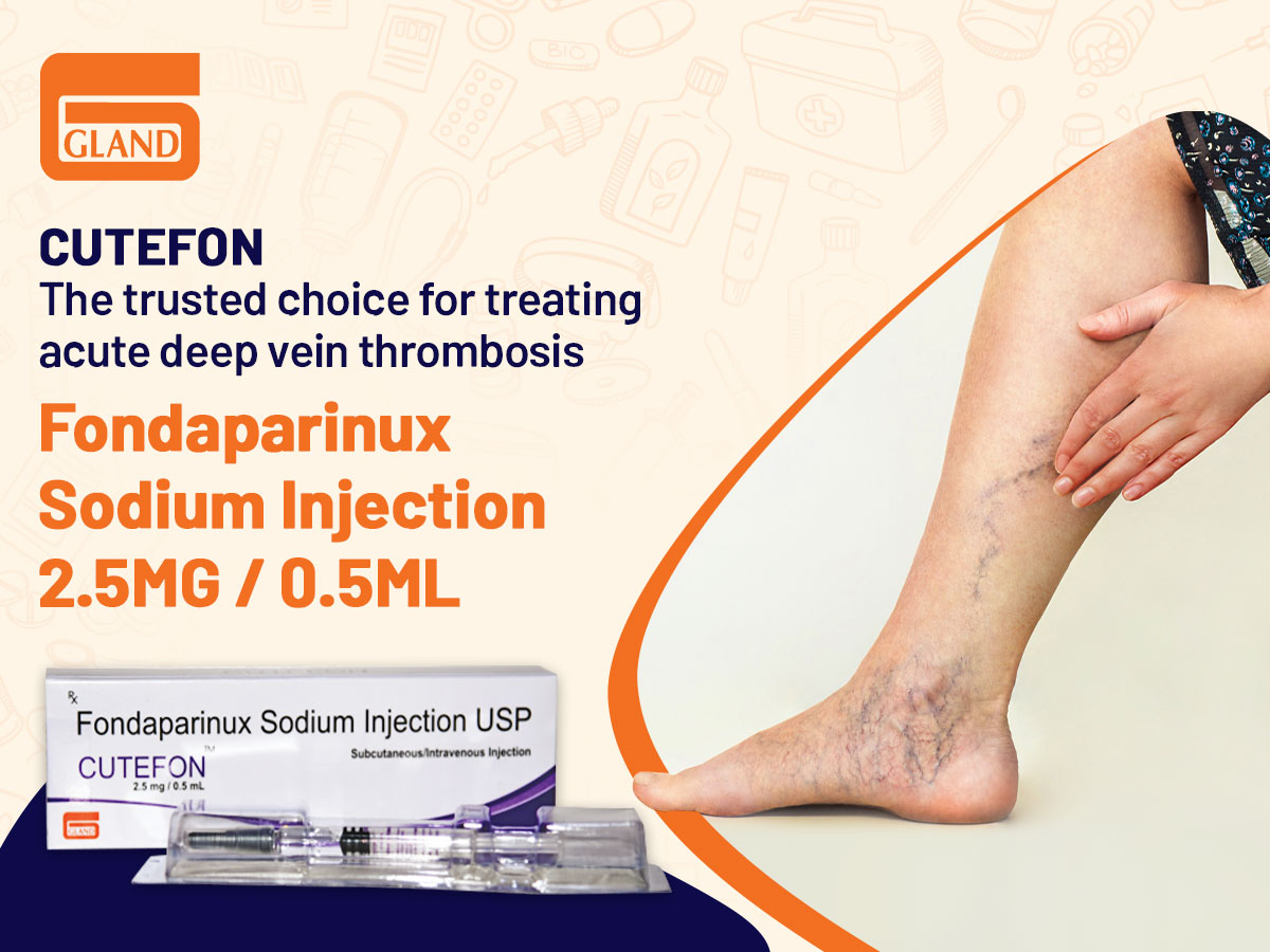 glandpharma's tweet photo. Widely used in preventing formation of harmful blood clots in blood vessels of the legs, Fondaparinux is a globally preferred injectable for post-surgery treatment.

To know more, visit https://t.co/eA1pGaDIgM

#GlandPharma #CommitmentToHealth #Pharmaceuticals #HealthcareForAll https://t.co/sUss1Em3z5