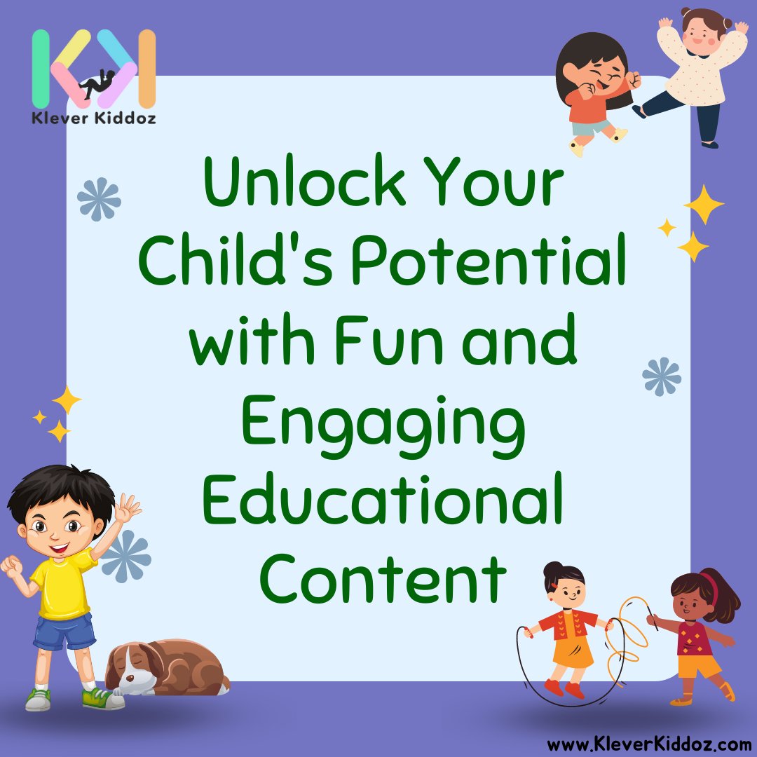 Unlock Your Child's Potential with Fun and Engaging Educational Content
#education #learnontiktok #tiktokeducation #learning #funlearning #edutok #tiktokforkids #earlychildhoodeducation #homeschooling #parentingtips #kidssongs #teachingkids #learnandgrow #kidfriendly #kidscorner