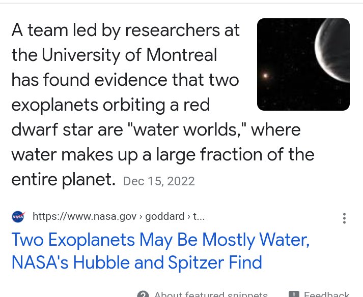 #Planets #water #space #TheFinalFrontier #exoplanets #Universe #astronomy #WaterFound