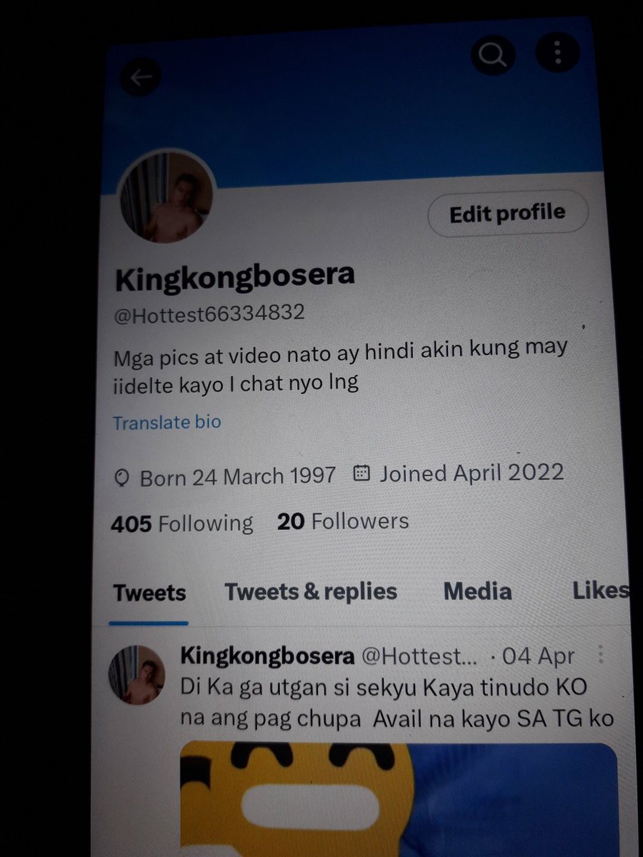 BosoSpy's tweet photo. Follow nyo second account ko don nako magpopost ng boso https://t.co/iJhluidaBF