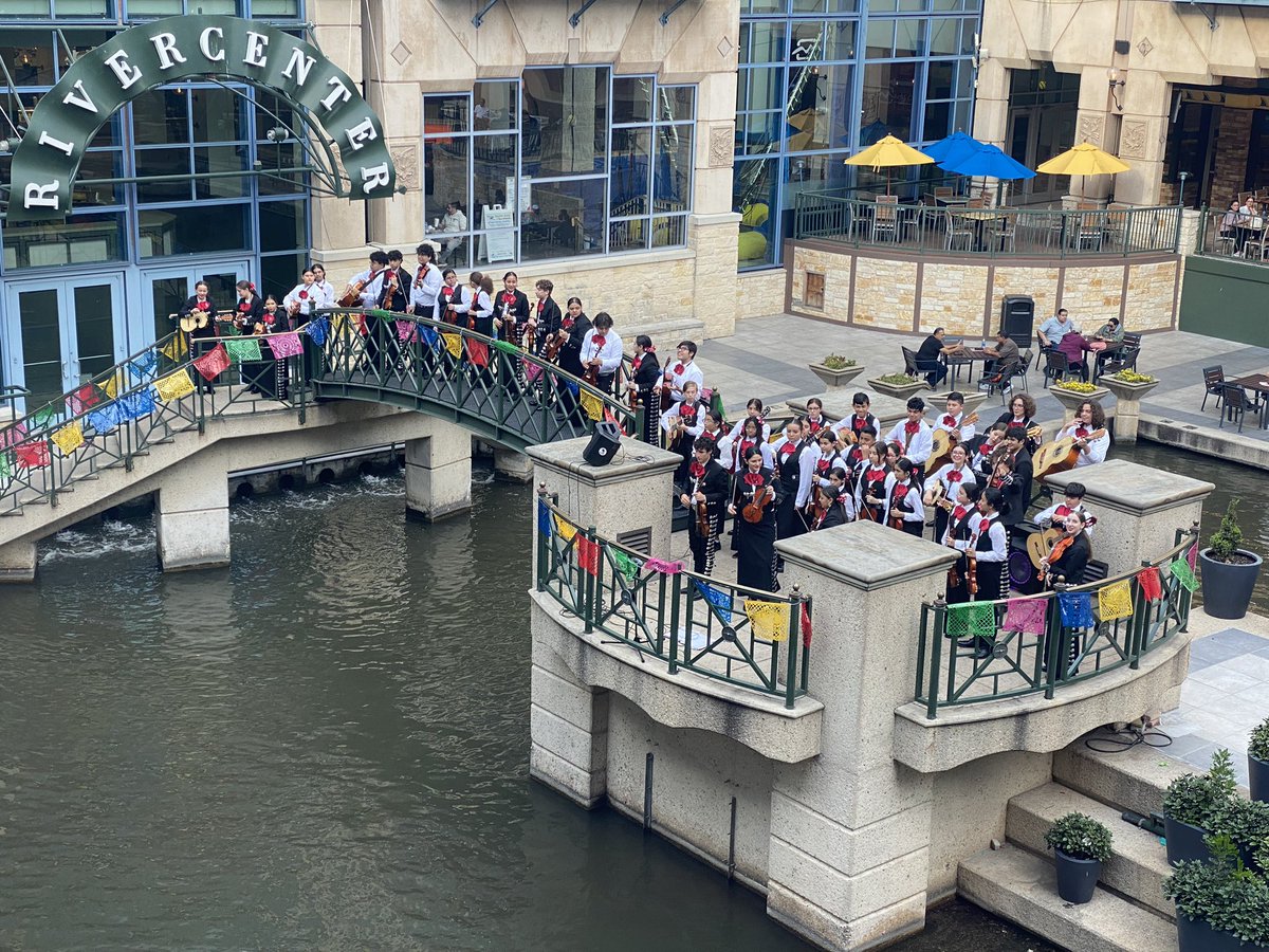 The mariachi ensembles from Churchill and Eisenhower.  They did an amazing job.