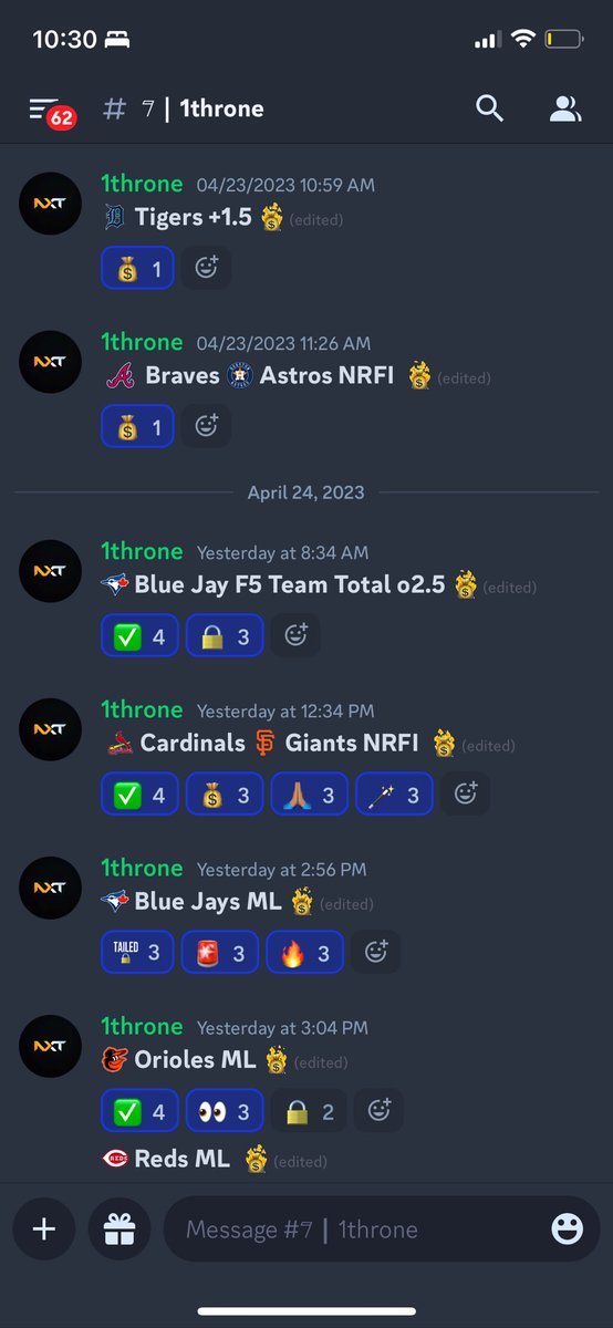 L7Locks's tweet image. Our guy 1thrones on a 9-0 run since Sunday 👀

discord.gg/g38aN5dp