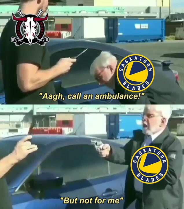 BladesHockey's tweet photo. REVERSE SWEEP BABY!!!! https://t.co/qfQJ7xEzNi