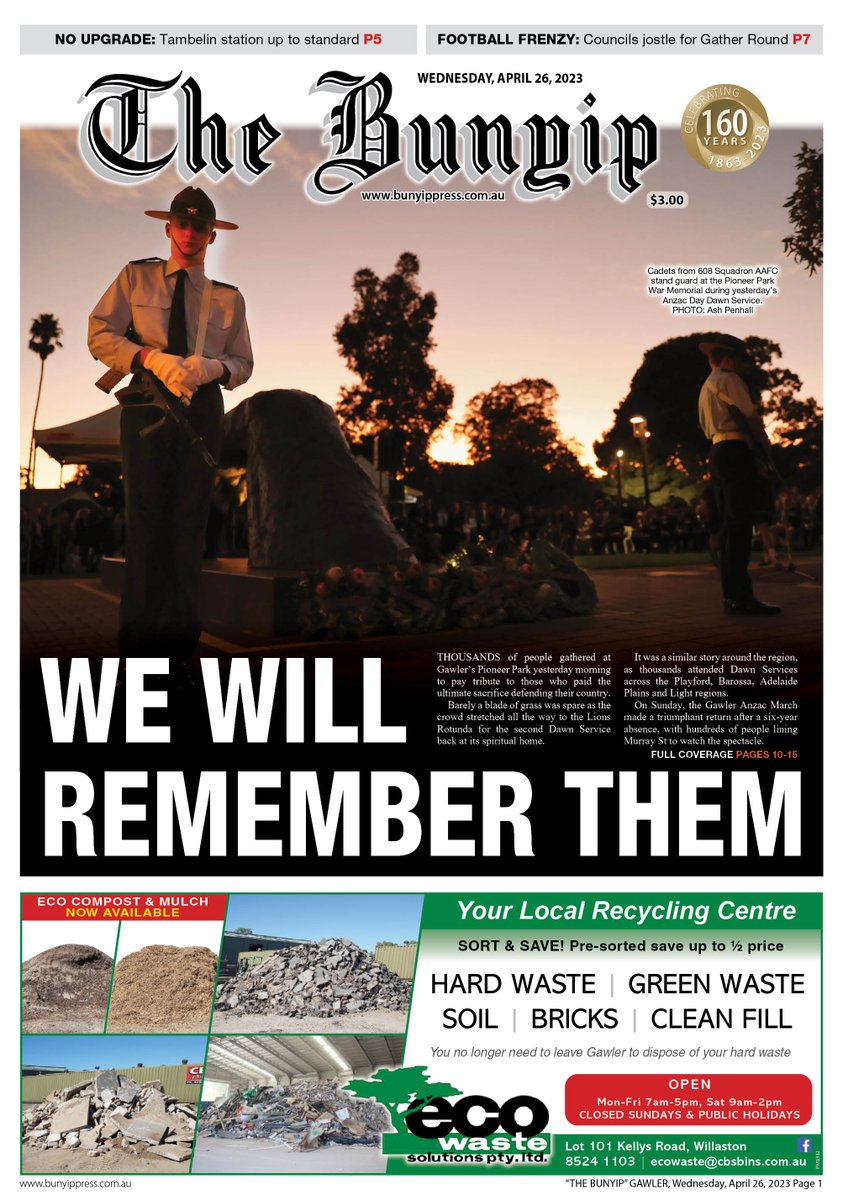 Bunyip Newspaper tweet media