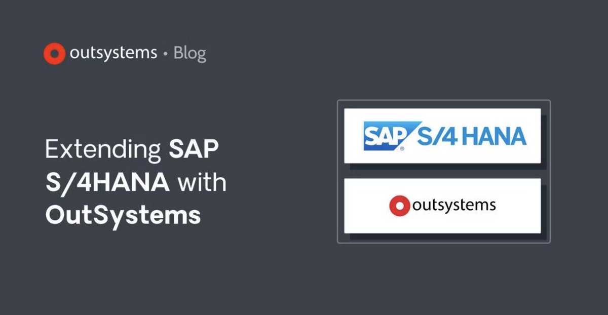 #SAP customizations are notorious for having high costs and long lead times. How you can successfully migrate to SAP #S4Hana while continuing to evolve your system? Find out in this blog: outs.so/BE05E0 

#OutSystemsPartner