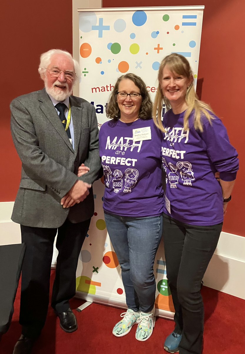 Great to be at the @USMathRecovery conference!  Met James Martland (wrote the foreword in Cross-Number) and <a href="/shelley_math/">Shelley Dickson</a>, Math Recovery's Educator of the Year.