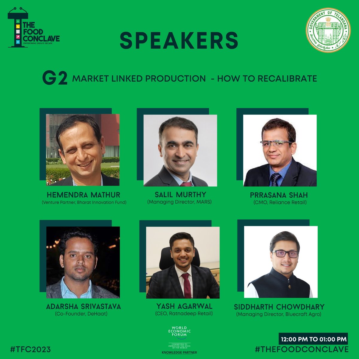 TheFoodConclave's tweet photo. Attention all food industry professionals! Join us for an engaging panel discussion on creating more #efficient and #sustainable food production systems that are responsive to market signals!
To join us, register here
https://t.co/WhMjg8izJ2

#TFC2023 #TheFoodconclave https://t.co/vRPzcbCwSK