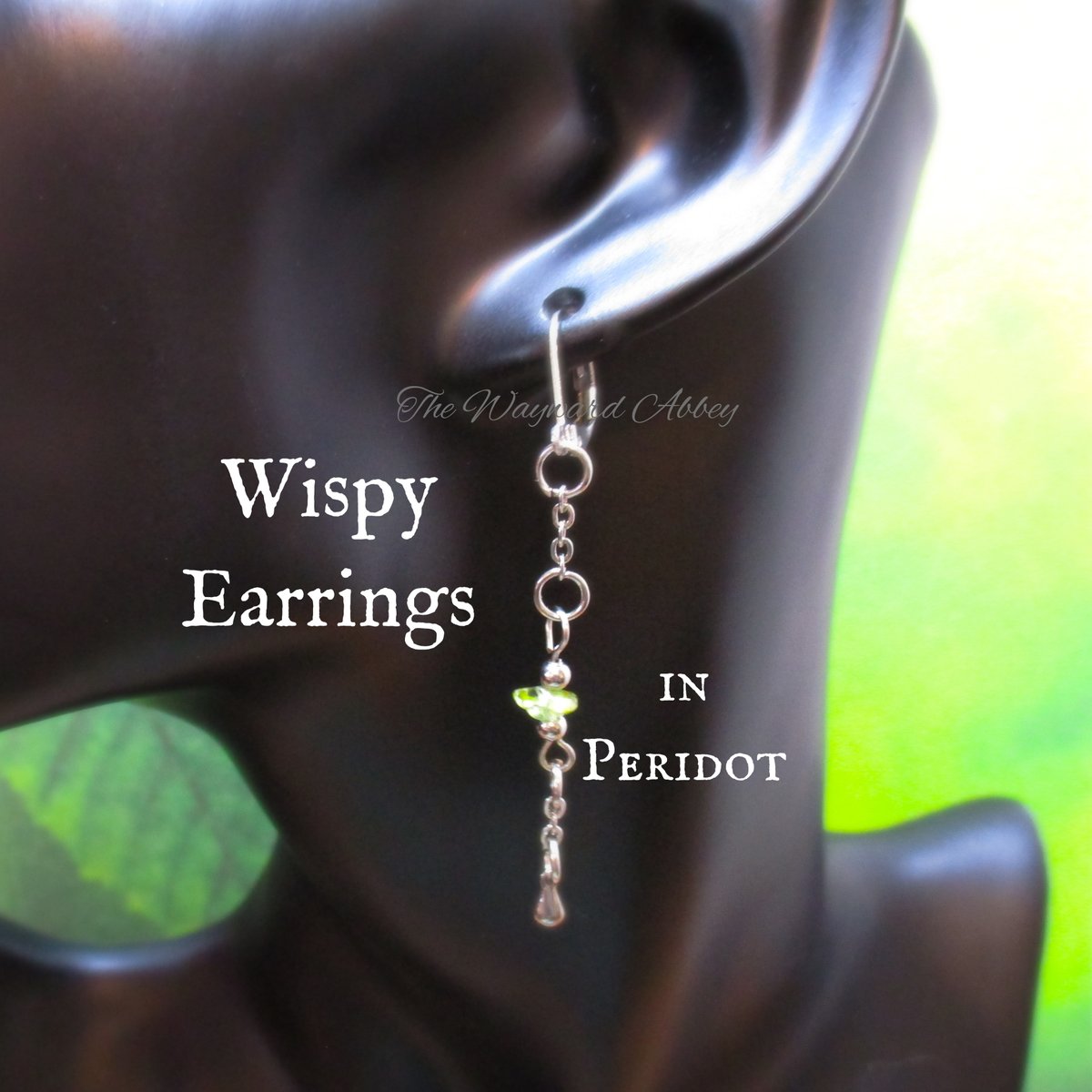 WaywardAbbey's tweet photo. Wispy Earrings
Here in Peridot

Simple, but they'll attract attention wherever you go! Made with your choice of chip beads &amp; steel. Available on latch-back hoops (pictured) or wire hooks.

https://t.co/mszVjWTXW8

10% off today &amp; tomorrow, no code needed!

~Blessings~Courtney https://t.co/qCIT6mqOfE