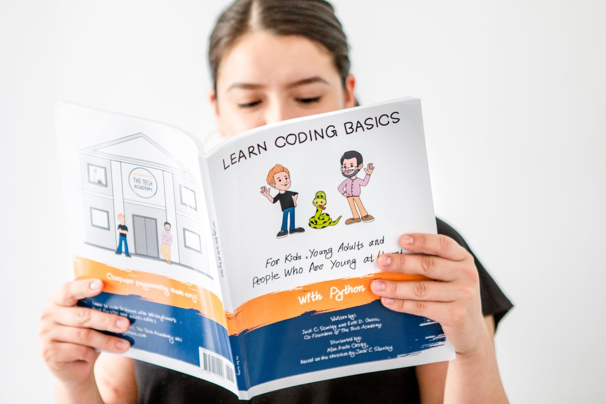 TheTechAcad's tweet image. This book is perfect for children, teenagers, and adults alike!

his book utilizes Python, one of the most popular programming languages in the world. 

Purchase your copy today: bit.ly/ttaBooks

#codingbook #learncode #python