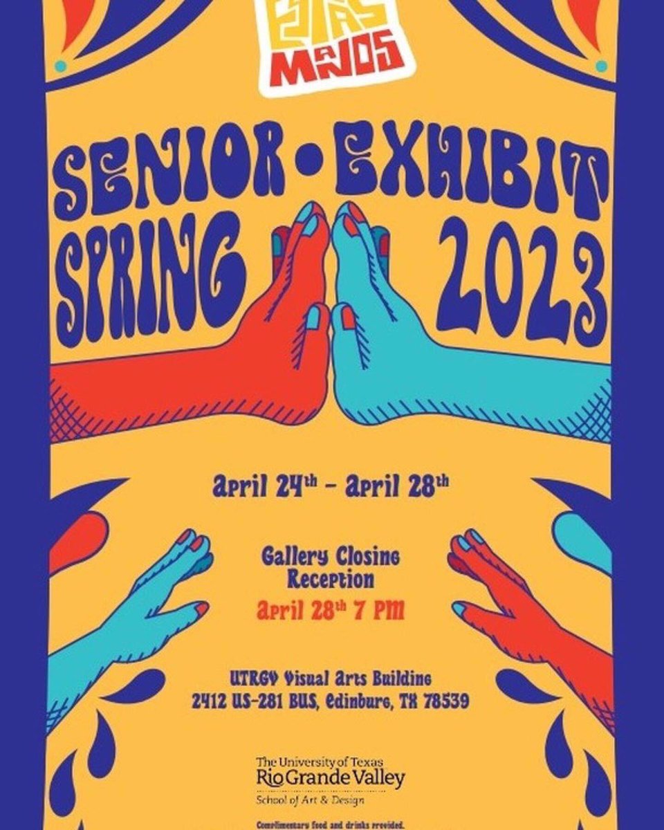 UtrgvA's tweet photo. We welcome you all to our Upcoming BFA Exhibitions! Please come by and support our students working hard all semester to bring you a series of works.
@utrgvarts  

#Repost @utrgvartgalleries 

#utrgvartannex #rgvart #rgvart #utrgvart https://t.co/Ti92wVXSbX