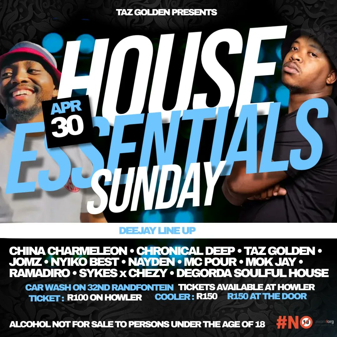 TazGolden's tweet photo. Good Morning Wednesday ๐
Another Day Closer To #HouseEssentialsSunday/AW23
Go Get Your Tickets:
https://t.co/m2OOhcGYy4 https://t.co/Pk3wv8dIT2
